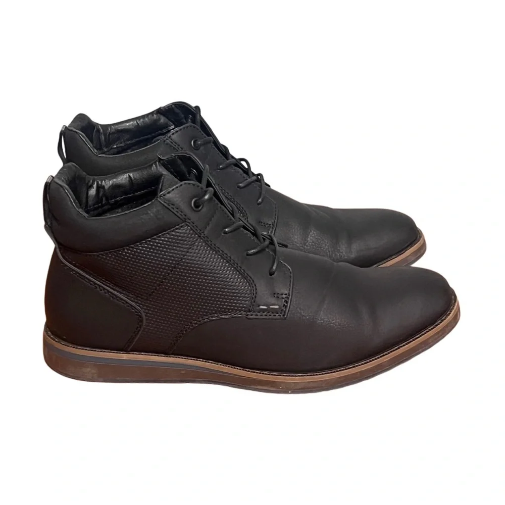 Men's Nunn Bush Chase Plain Toe Lace Up Chukka Boot Size 8